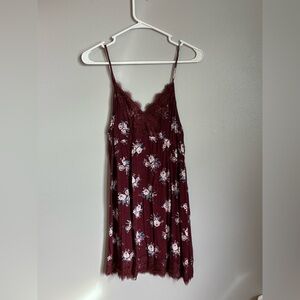 American Eagle Floral Lace Dress size small